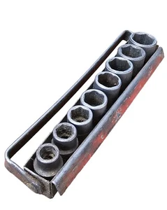 MAC TOOLS 8 PIECE 3/8 DRIVE SAE. SHORT IMPACT SOCKET SET 6 POINT 5/16 TO 3/4 - Picture 1 of 10
