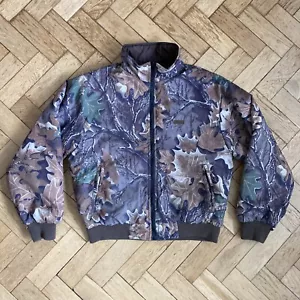 Vintage Woolrich Advantage Camo Reversible Jacket Winter Hunting Camouflage  - Picture 1 of 8