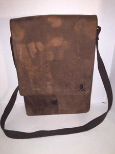 Cuero Undri Vintage Style echt Büffelleder Unisex Umhängetasche Tasche - defekt - Bild 1 von 1