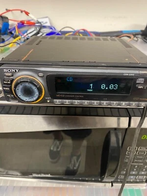 Sony ES cdx-c910 c 910 HIGH END Audiophile CD Player Copper RCA out only - Image 1 of 4