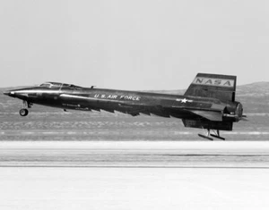 X-15 ship rocket-powered aircraft flight research 8X12 PHOTOGRAPH NASA X 8X12 - Picture 1 of 1