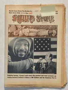 Rolling Stone magazine #107 April 1972 Marvin Gaye, Bill Graham, Led Zeppelin - Picture 1 of 7
