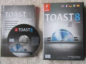 Roxio Toast® 8 Titanium for MAC - With Product Key, Manual/Guide - Picture 1 of 6