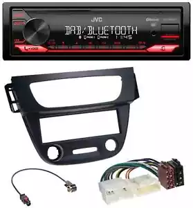 JVC Bluetooth USB DAB MP3 Autoradio für Renault Megane 3 09-14 schwarz - Bild 1 von 8