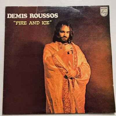 Demis Roussos Fire And Ice Vinyl Record 12” 33 RPM 6325 129 Philips 1976 - Image 1 of 4