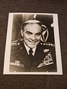 Alexander Haig Secretary Of State Signed 8x10 Black & White Photograph - Picture 1 of 2