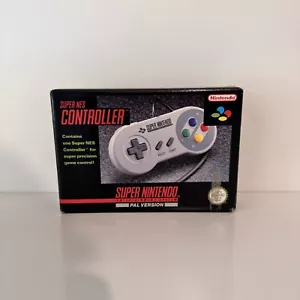 Super Nintendo Controller In Original Box SNES Tested VGC CIB - Picture 1 of 11