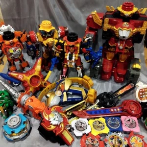 POWER RANGERS Ninja Steel Ninninger Ichibantou Star Burger Narikiri Set BANDAI - Picture 1 of 16