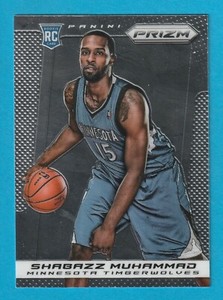 2013-14 Panini Prizm #261 Shabazz Muhammad RC Rookie Card