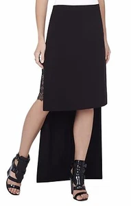 NEW BCBGMAXAZRIA ADRIENNE HIGH-LOW LACE UNDERLAYER SKIRT RND3F054/M794A SIZE 0 - Bild 1 von 3
