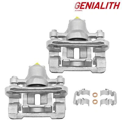 Rear Calipers w/Brackets for Kia Sportage 2011-2016 EX Sport Utility 4-Door 2.4L Foto 1 de 4