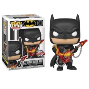 FUNKO POP! DC HEROES – DEATH METAL BATMAN GUITAR SOLO #381 FIGURE EXCLUSIVE - Imagen 1 de 1