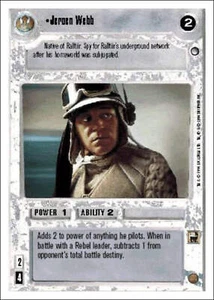 Star Wars CCG Jeroen Webb - Hoth WB - Imagen 1 de 2