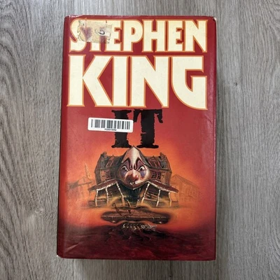 IT Hardcover Book UK First Edition Stephen King 1986 Hodder & Stoughton READ Foto 1 de 4