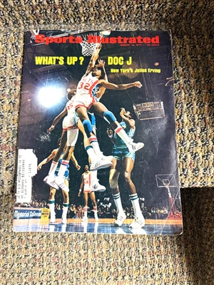 Sports Illustrated 14 de enero 1974 Julius Erving primera portada redes de Nueva Jersey Foto 1 de 3