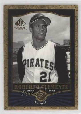 2001 SP Legendary Cuts Roberto Clemente #60 HOF - Image 1 of 2