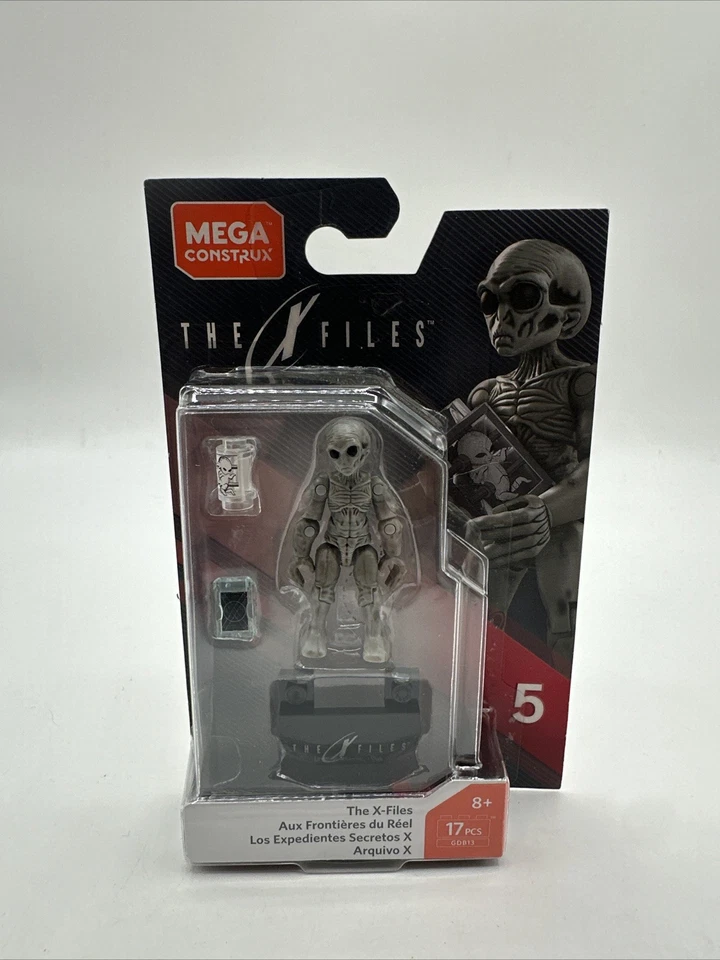 MEGA Construx The X Files Alien Figure 17 Pcs GDB13 Series 5 MOC 2019