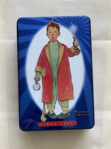 VTG NORMAN ROCKWELL SNICKERS TIN LIMITED EDITION  CANISTER 2000 - Picture 1 of 7