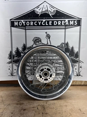 "Harley Davidson Road King Classic 2011 16x5"" rueda trasera con cordones de perfil 44606-09" Foto 1 de 4