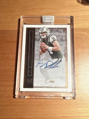 2018 Panini One Sam Darnold Rookie Autographs Bronze /25 Seattle Seahawks Sealed - Image 1 of 2