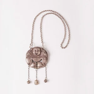 Collar Colgante Buda Antiguo Chino Hecho a Mano/Oj906 - Imagen 1 de 4