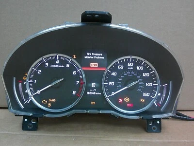 14 15 2014 2015 Acura MDX Speedometer Instrument Cluster 182K Miles 78100tz6a113 - Image 1 of 4
