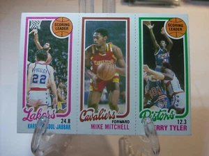 1980-81 Topps Basketball #43 56/81/132 Abdul-Jabbar / Mitchell / Tyler   (93396) - Picture 1 of 2