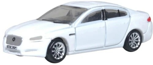 OXFORD N GAUGE JAGUAR XF POLARIS WHITE NXF005 - Image 1 of 1