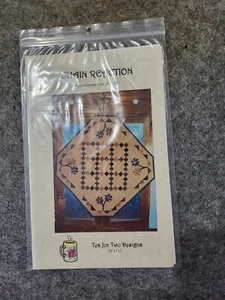 New Chain Reaction Quilt Pattern by Tea for Two Designs TFT 115 - Picture 1 of 1