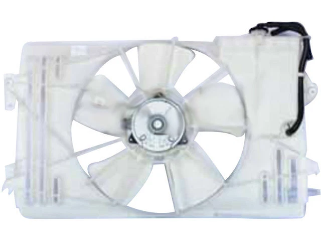 Radiator Fan Assembly For 2003-2008 Toyota Corolla 1.8L 4 Cyl 2005 2006 QM355YV - Image 1 of 1