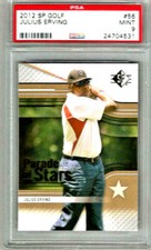 2012 SP Authentic Golf Julius Erving PSA 9