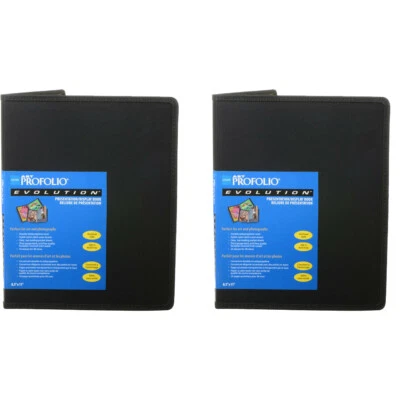 Pack de 2 álbumes de fotos de presentación Itoya Art Profolio Evolution 8,5 x 11, 48 fotos Foto 1 de 3