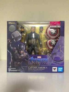 Bandai S.H.Figuarts Avengers Assemble Captain America Battle Edition Figure TM - Picture 1 of 2
