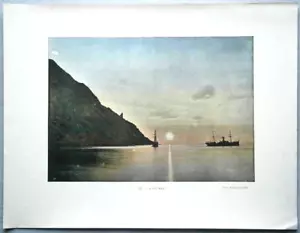 ca.1895 French photochrom NORTH CAPE NORDKAPP, NORWAY, #400 - Picture 1 of 1