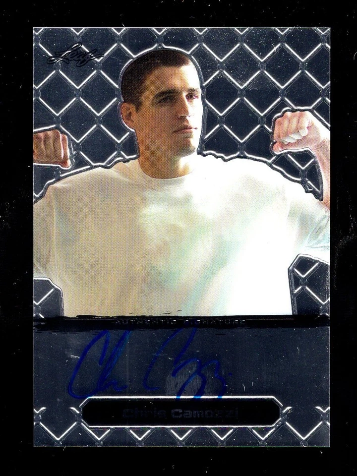 2011 LEAF METAL MMA UFC CHRIS CAMOZZI AUTO AUTOGRAPH 3A - Image 1 of 1