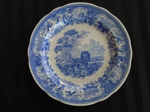 C-896 The Spode Blue Room Collection Tradiciones Serie Esopo Fábulas Plato - Imagen 1 de 4