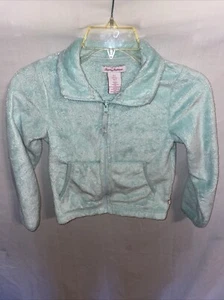 Tommy Bahama Girls Fleece Jacket Size 6-7 Years Mint Green Outdoors School - Picture 1 of 12