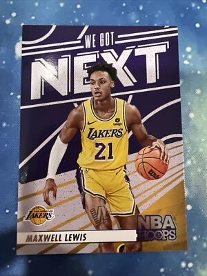2023-24 NBA Hoops Maxwell Lewis We Got Next Rookie RC #5 Los Angeles Lakers - Image 1 of 2