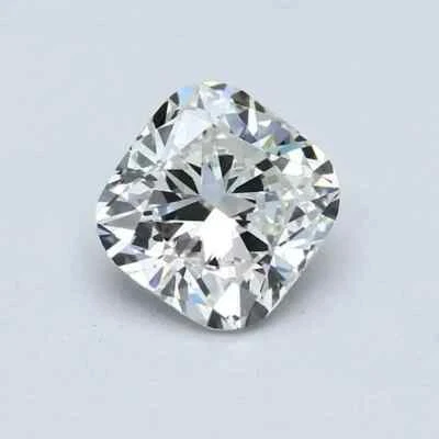 Loose CVD Lab Grown Diamond 6x6 mm Cushion D Color IF CLARITY Certified Diamond - Image 1 of 3