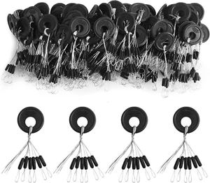 600 Pieces Fishing Bobber Stopper, Rubber Bobber Stops for Fishing - Picture 1 of 12