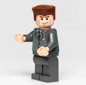 Lego Spider-Man 3 Minifigure: Harry Osborn (spd022) Gray Suit 4857 Ock's Lab - Picture 1 of 7