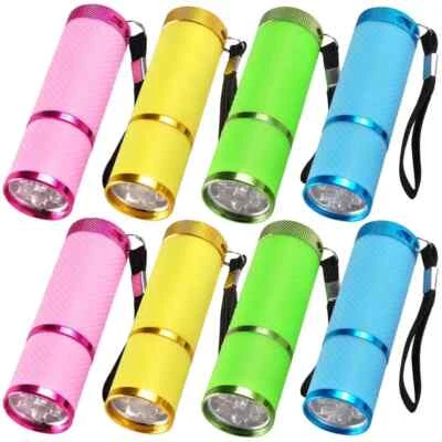 Mini 9LED Flashlight Super Bright Emergency Light Small Torch Portable LED Light - Image 1 of 4