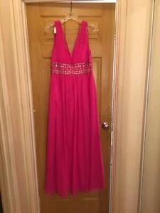 J.S.Boutique Lined Dress . Women’s.sz.12.Fushia. - Picture 1 of 3