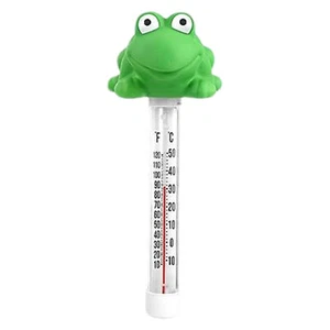 Frog Floating Pool Thermometer Ice Bath Water Temperature Gauge Easy to Read - Picture 1 of 8