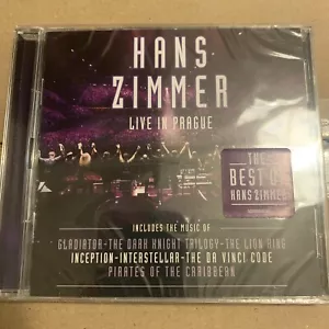 Hans Zimmer Live In Prague. SEALED 2CD  Shrinkwrap Tear & Slight Mark Rear Case - Picture 1 of 2