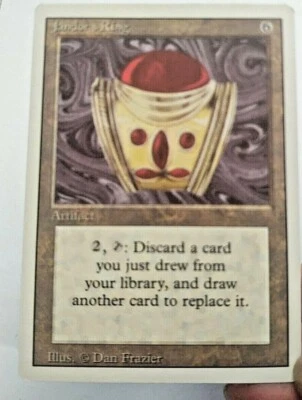 MTG Jandor's Ring Revised Edition Regular Rare New Old Stock See Description - Image 1 of 2