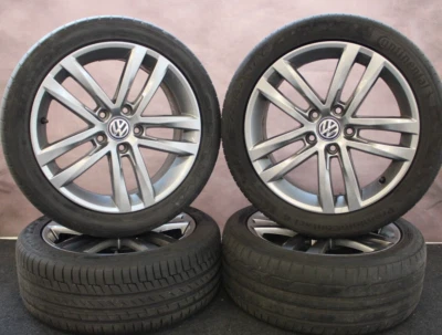 Orig. VW Golf 7 R GTI Sportsvan Salvador Felgen Sommerräder 17 Zoll 5G0601025AE - Bild 1 von 4