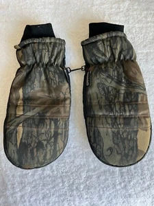 Mens Snow  Hunting Winter Thinsulate Insulated Gloves Camo one size - Picture 1 of 6