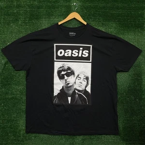 Oasis Noel & Liam Boxed Photo Rock Band T-Shirt Size 3XL - Picture 1 of 4