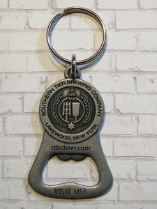 Key Chain Metal Bottle Opener ~ SOUTHERN TIER Brewing Co. ~ Lakewood, NEW YORK - Picture 1 of 3